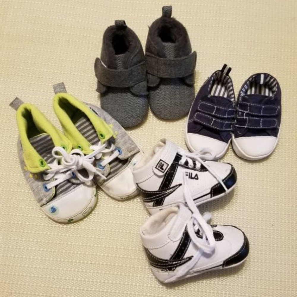 Baby boy bundle of shoes